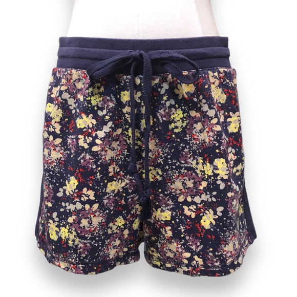 DAILY PRACTICE by ANTHROPOLOGIE Floral Lounge Shorts - Picture 2 of 10